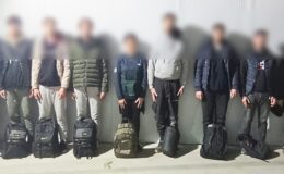 9 düzensiz göçmen yakalandı