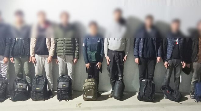 9 düzensiz göçmen yakalandı