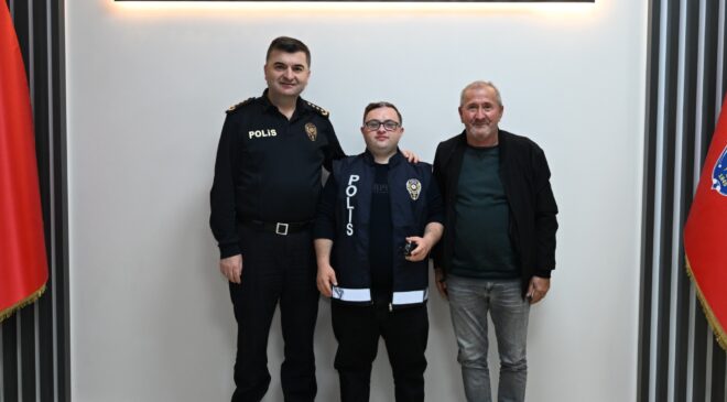 Down sendromlu Uğur’a sürpriz