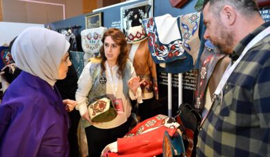 Edirne’nin deri ve saraciye ürünleri tanıtıldı