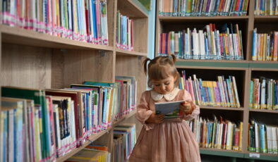 Kütüphanenin en minik üyesi