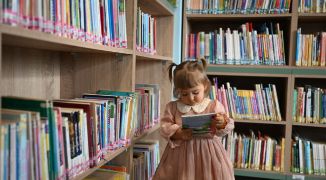 Kütüphanenin en minik üyesi