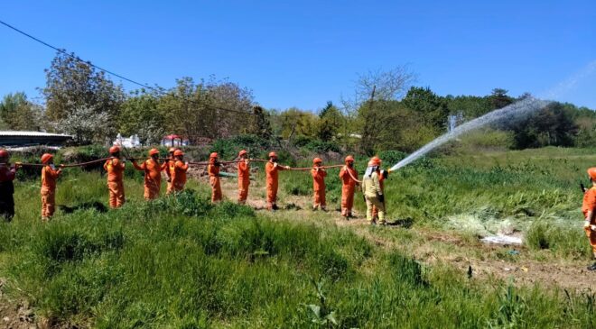 EDAK ekibi eğitimini tamamladı