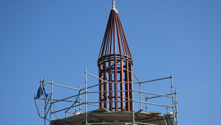 Şeyh Şüceaddin Camisi’ne hafif külah