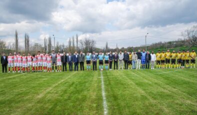 Başlama vuruşunu Vali Sezer yaptı