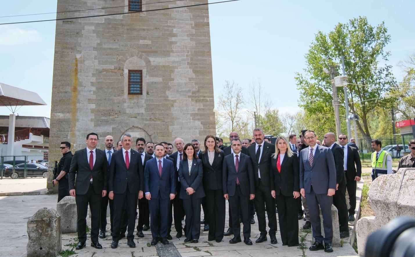 Akın Gürlek, Adalet Kasrı’nı ziyaret etti