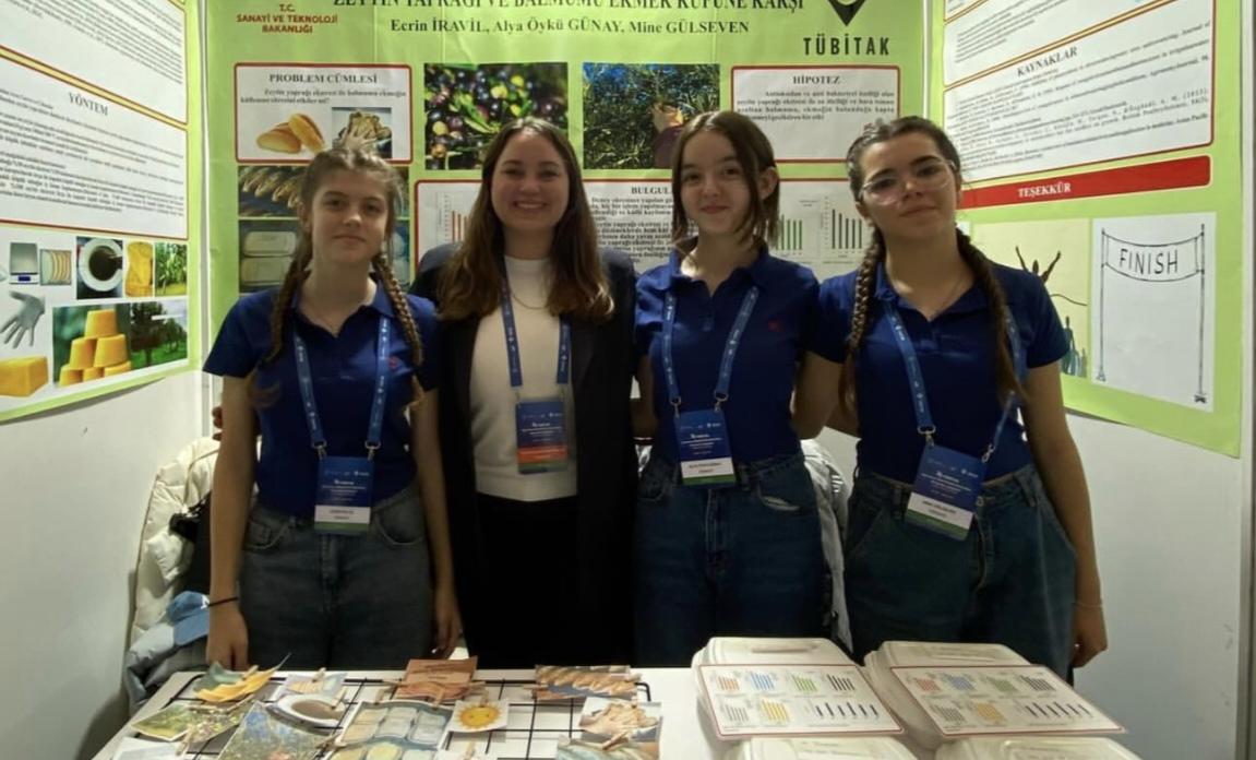 Alper Yazoğlu Ortaokulu, TÜBİTAK finalinde