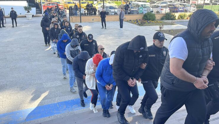 Bahis operasyonunda 9 tutuklama