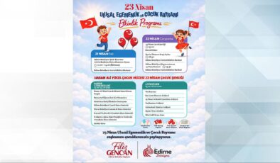 Belediyeden üç gün 23 Nisan Şenliği