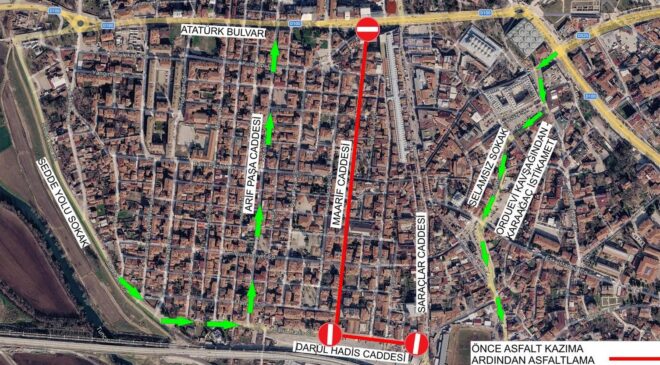 Bu caddeleri kullanacaklar dikkat!