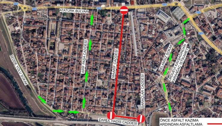 Bu caddeleri kullanacaklar dikkat!