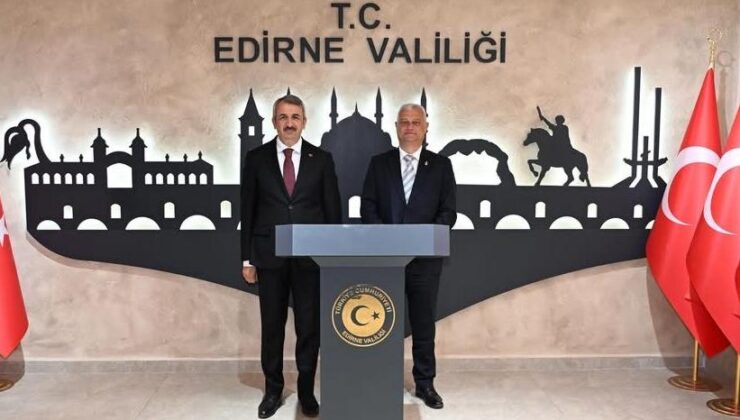 Bulgaristan İçişleri Bakanı Dechev’den ziyaret