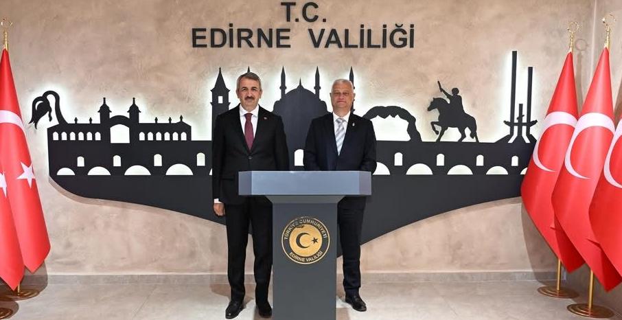 Bulgaristan İçişleri Bakanı Dechev’den ziyaret