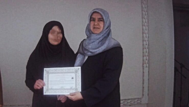 Ukraynalı kadın Müslüman oldu