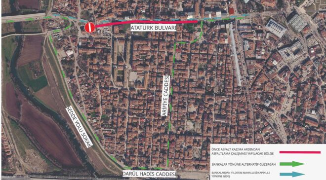 Dikkat! Araç trafiğine kapalı olacak