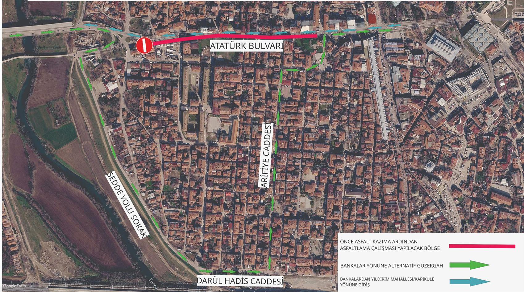 Dikkat! Araç trafiğine kapalı olacak