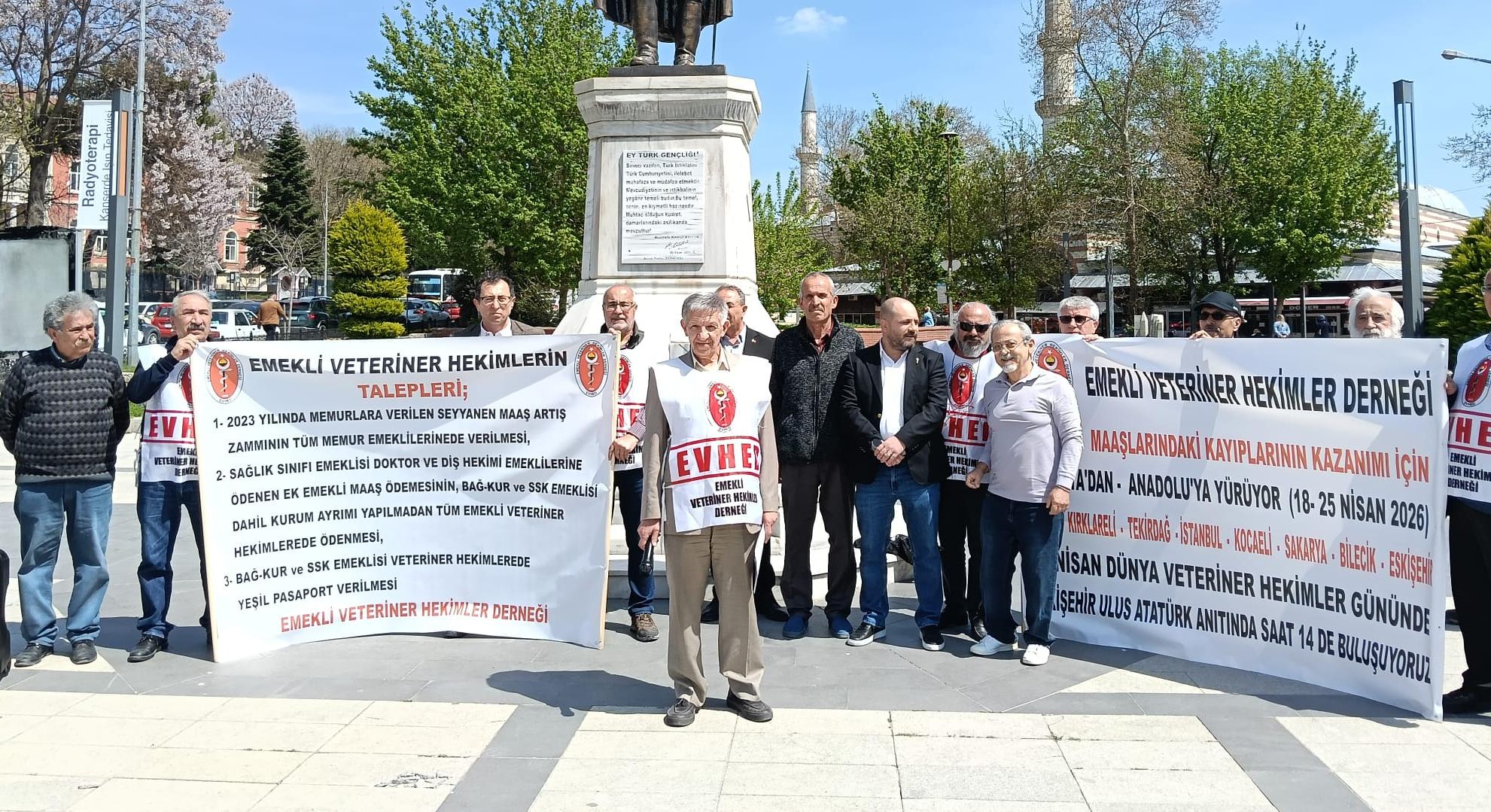 “Seyyanen zam emekli veteriner hekimlere de verilsin”