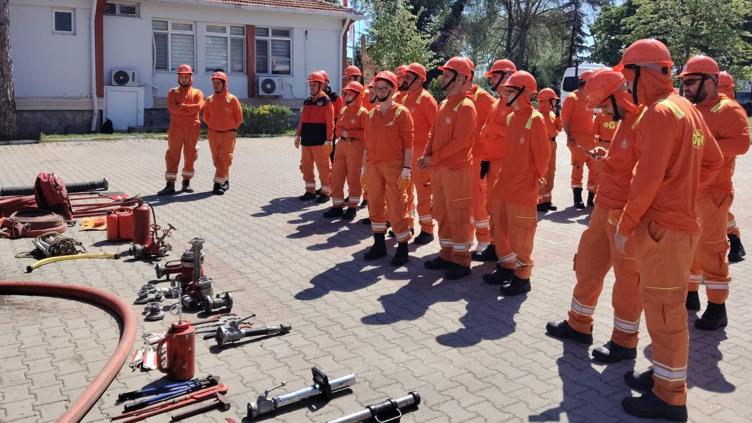 EDAK ekibi eğitimini tamamladı