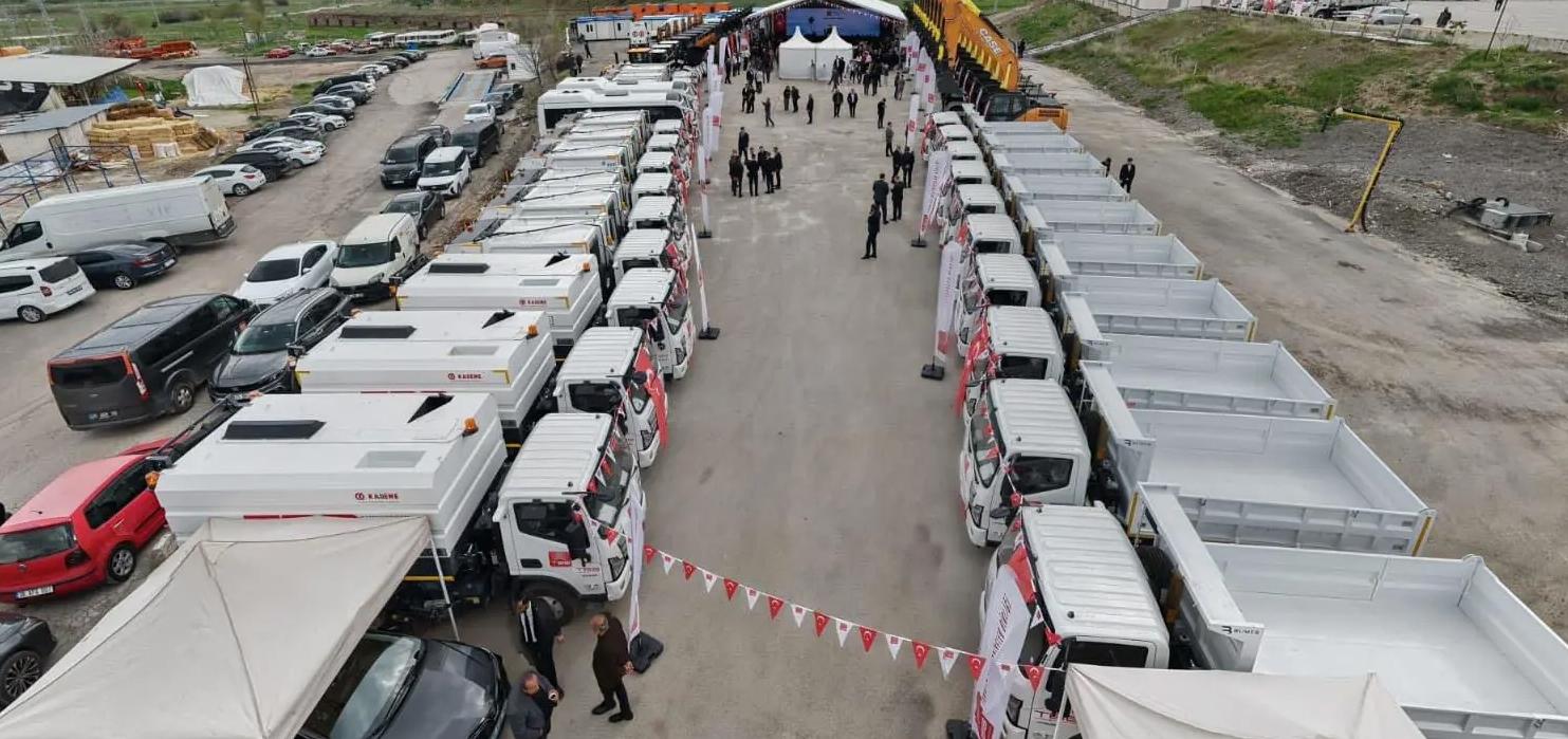 Edirne Belediyesi’ne hibe araç