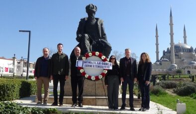 Edirne’de Mimar Sinan anıldı