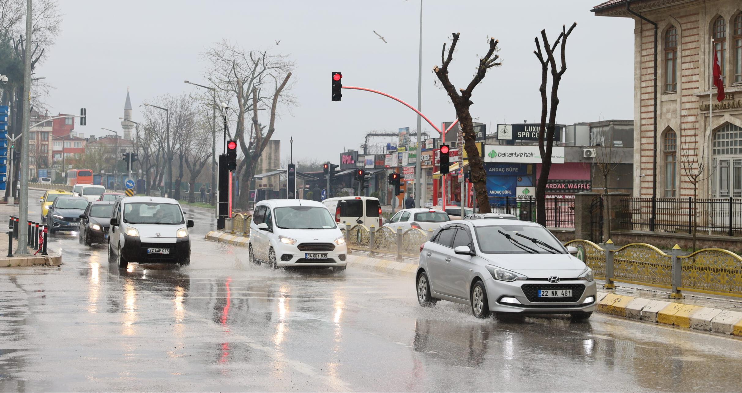 Edirne’de yağmurlu hafta sonu