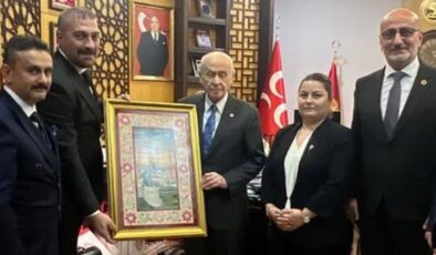 MHP Lideri Bahçeli’ye ziyaret