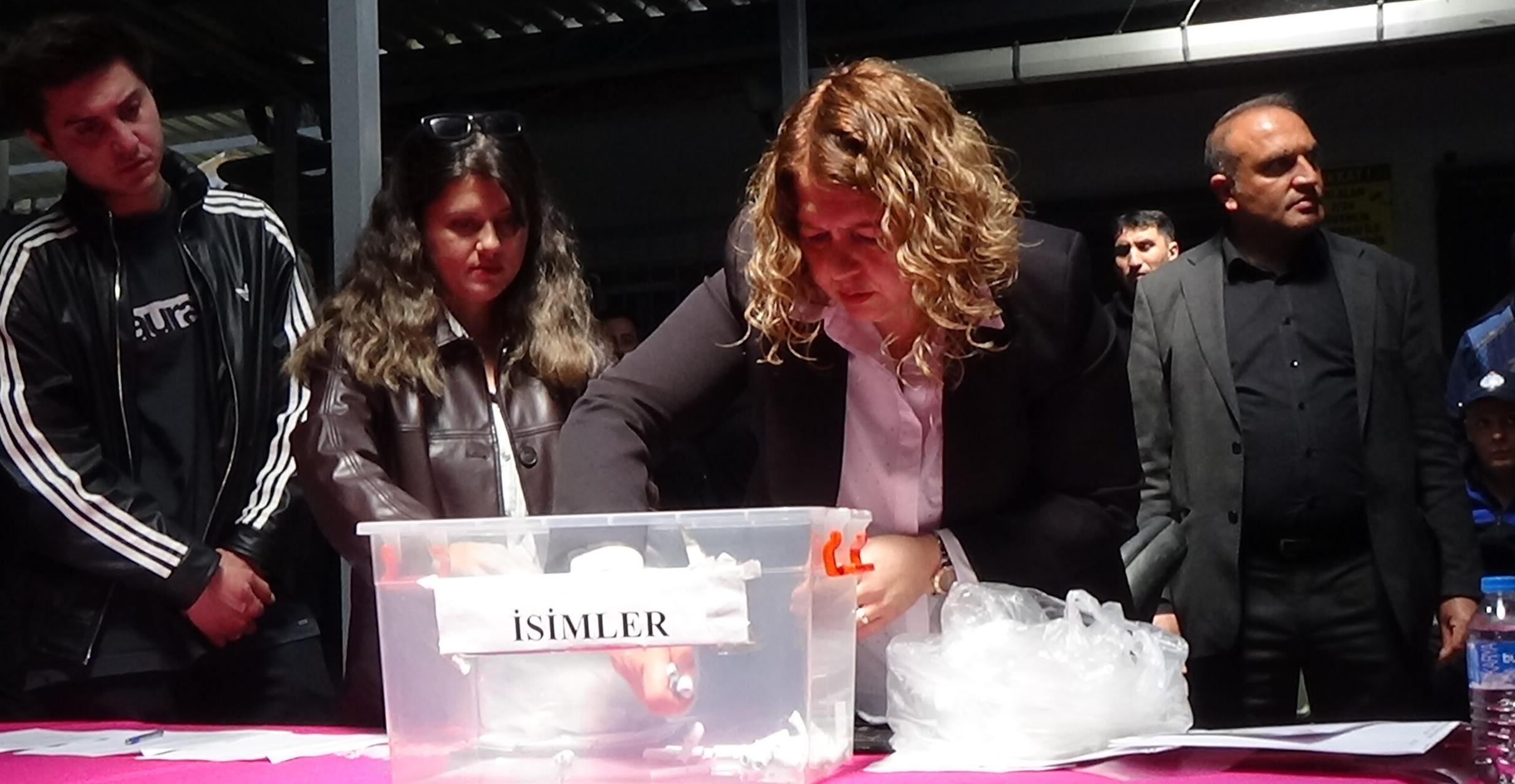 Esnafın kura heyecanı