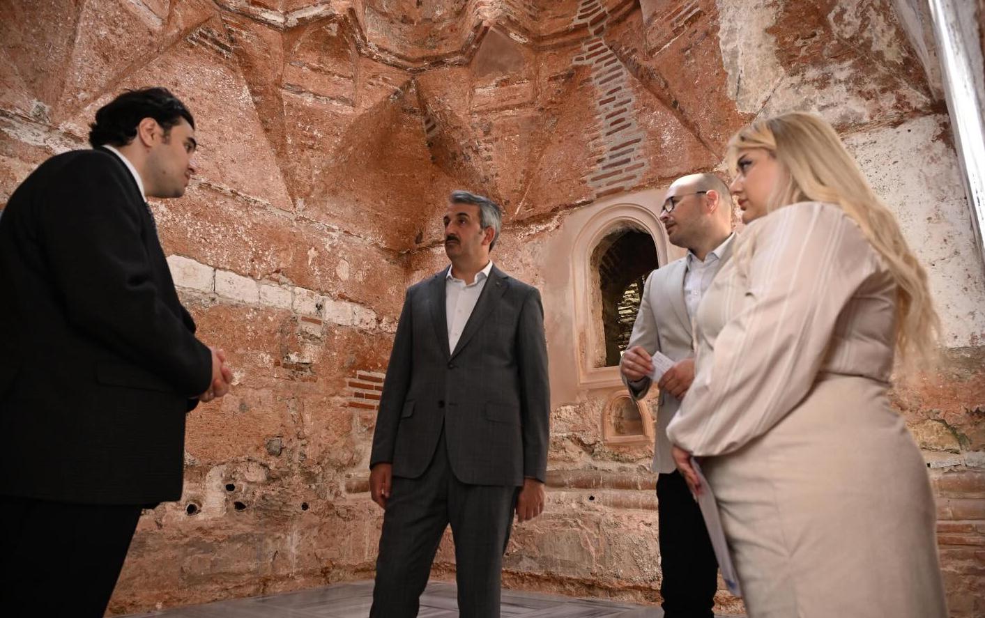 Gazi Mihal Hamamı turizme kazandırılacak