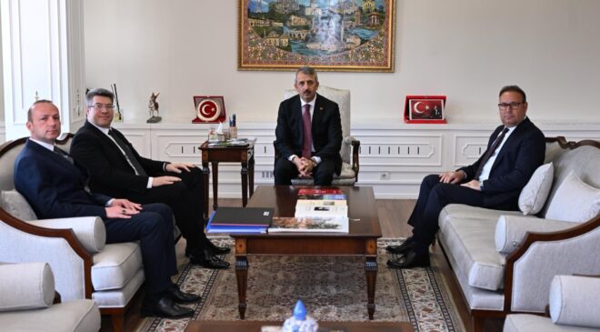 GTİ Genel Müdürü Gürlek’ten Vali Sezer’e ziyaret