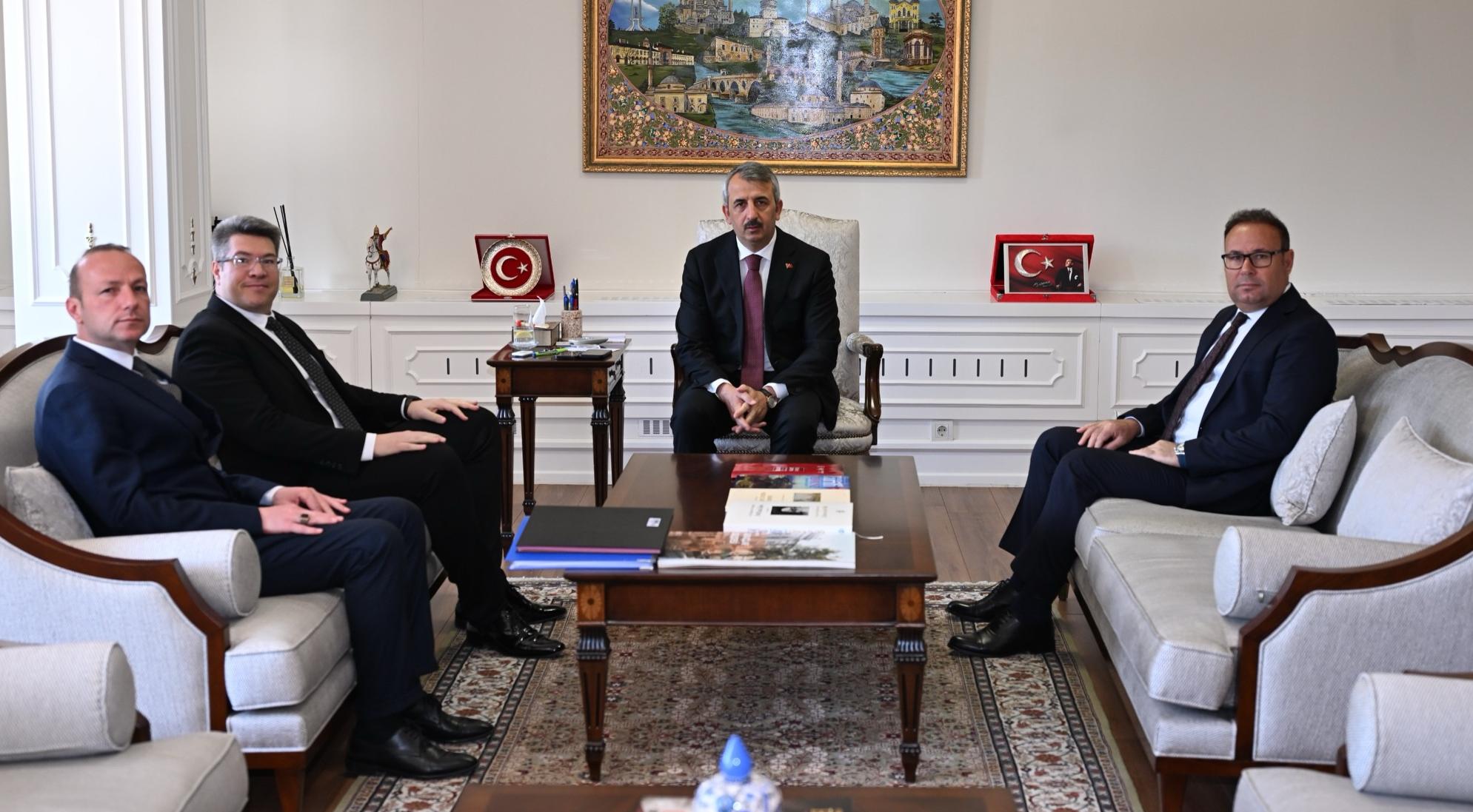 GTİ Genel Müdürü Gürlek’ten Vali Sezer’e ziyaret