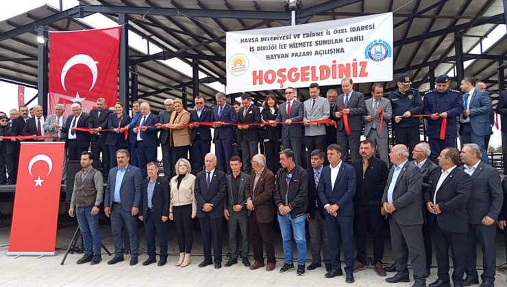 Havsa Hayvan Pazarı açıldı