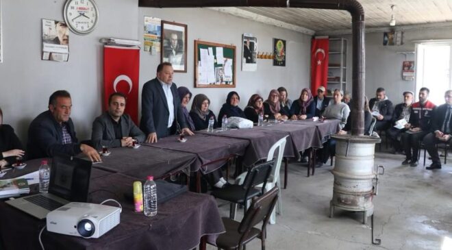 İpek böceği yetiştiriciliği eğitimi verildi