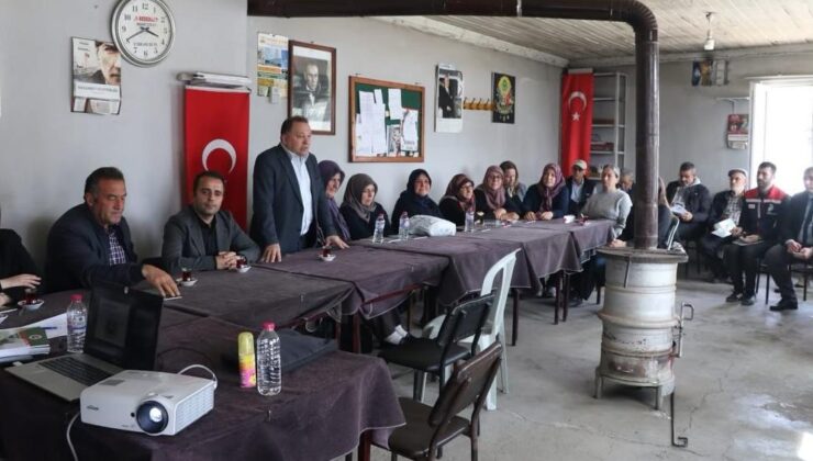 İpek böceği yetiştiriciliği eğitimi verildi