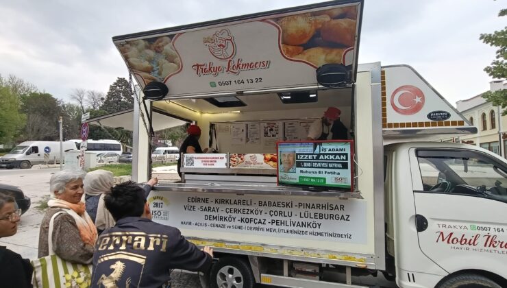 İzzet Akkan anısına lokma dağıtıldı