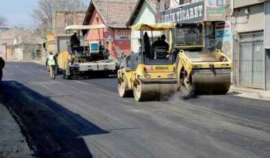 Kaleiçi asfalta kavuşuyor