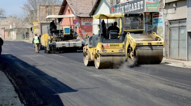 Kaleiçi asfalta kavuşuyor