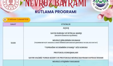 Nevruz Bayramı 11 Nisan’da