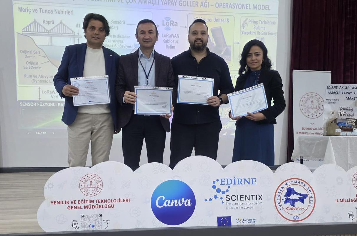 Öğretmenlerden taşkın sorununa çözüm