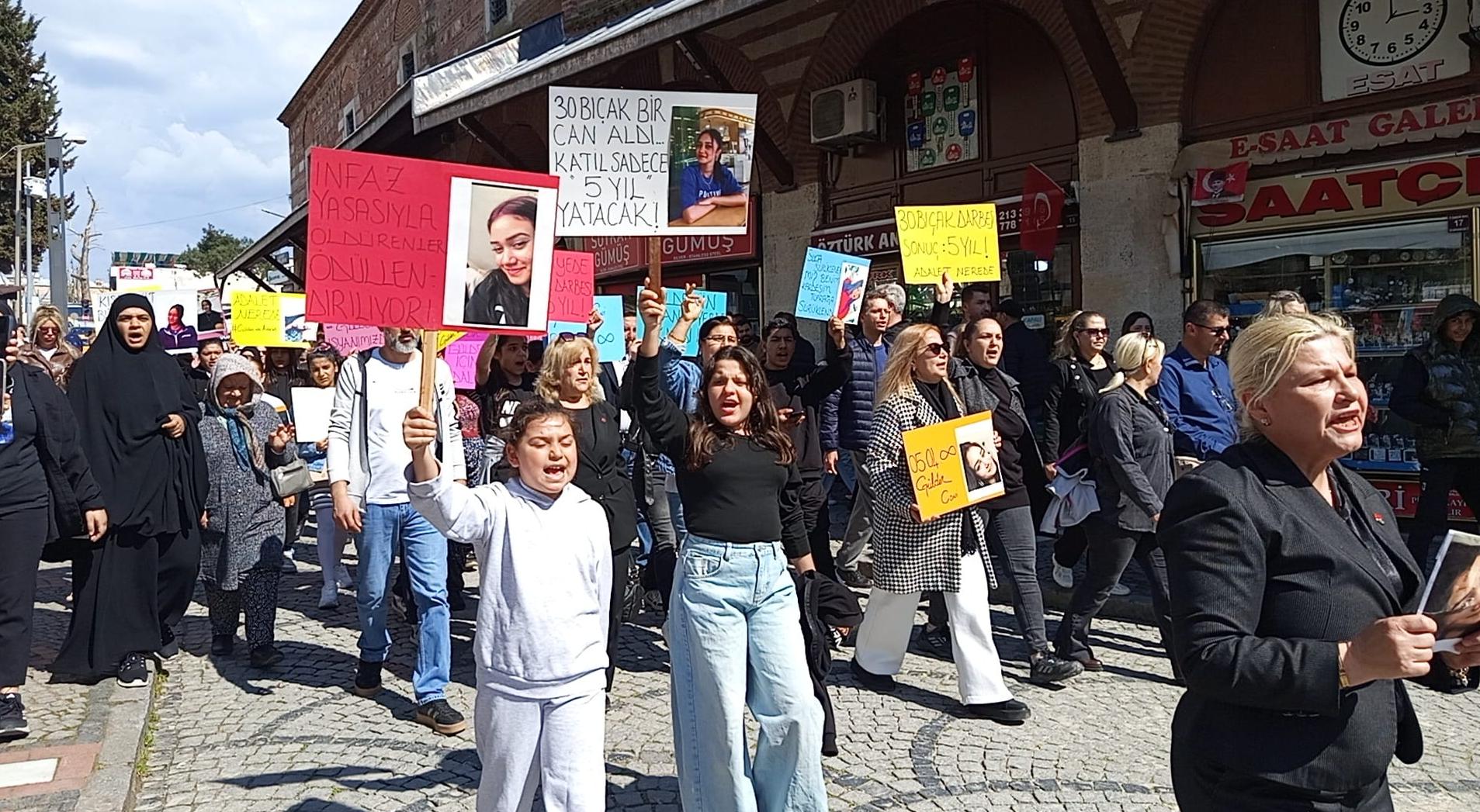 Gülden için adalet yürüyüşü