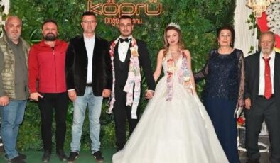 Gazeteci Topçu ailesinin mutlu günü