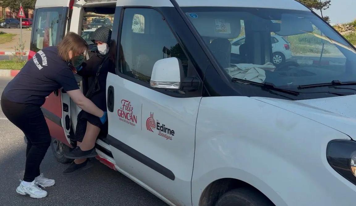 Belediyeden onkoloji hastalarına destek