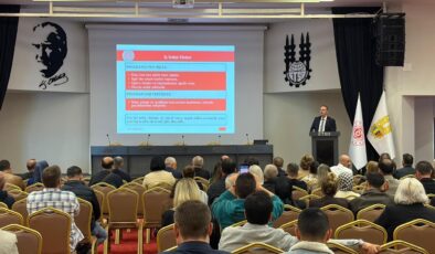 İş sağlığı ve güvenliği toplantısı düzenlendi