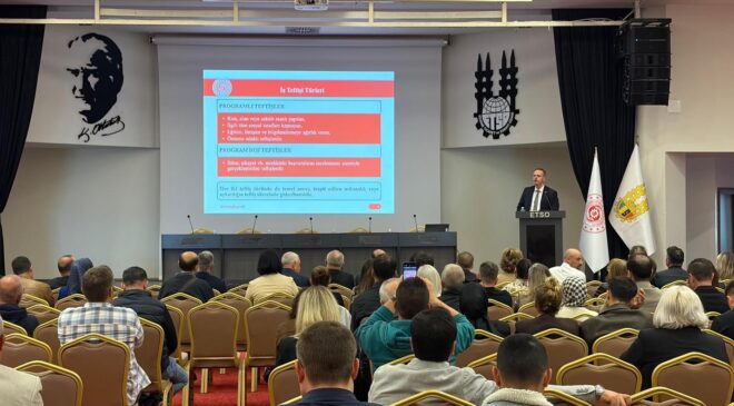 İş sağlığı ve güvenliği toplantısı düzenlendi