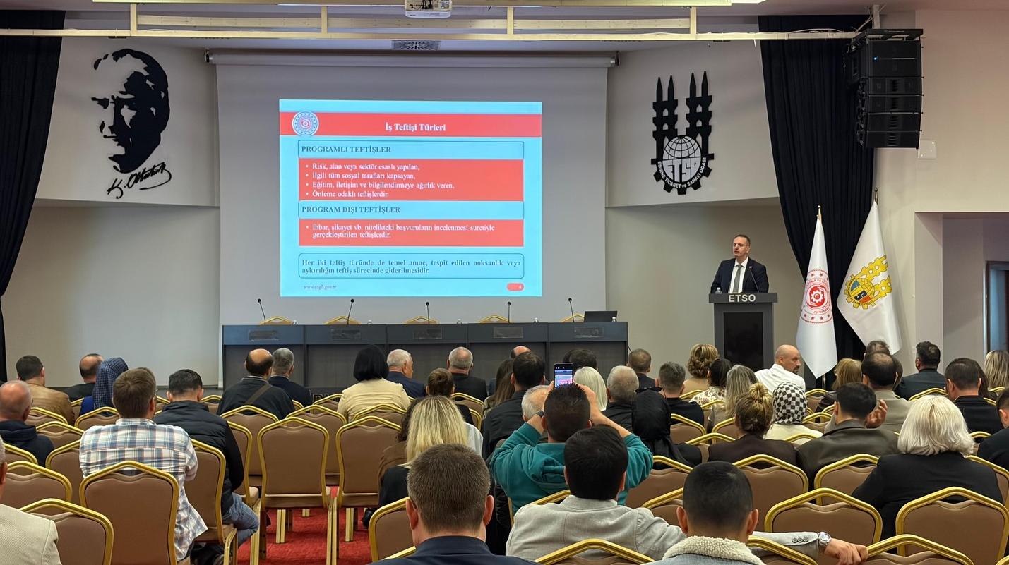 İş sağlığı ve güvenliği toplantısı düzenlendi