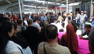 Esnafın kura heyecanı