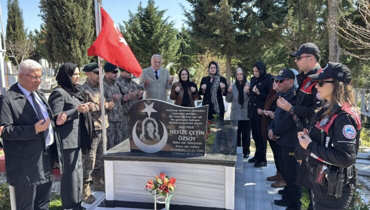Polis Haftası’nda şehitler anıldı