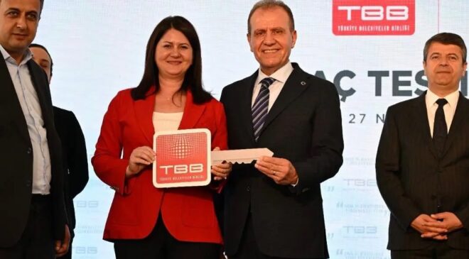 Edirne Belediyesi’ne hibe araç