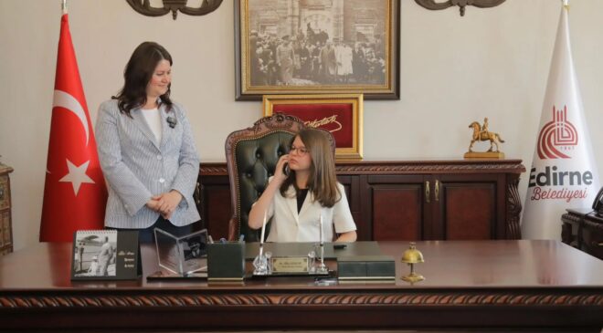 Çocuk başkandan ‘temiz park’ talimatı