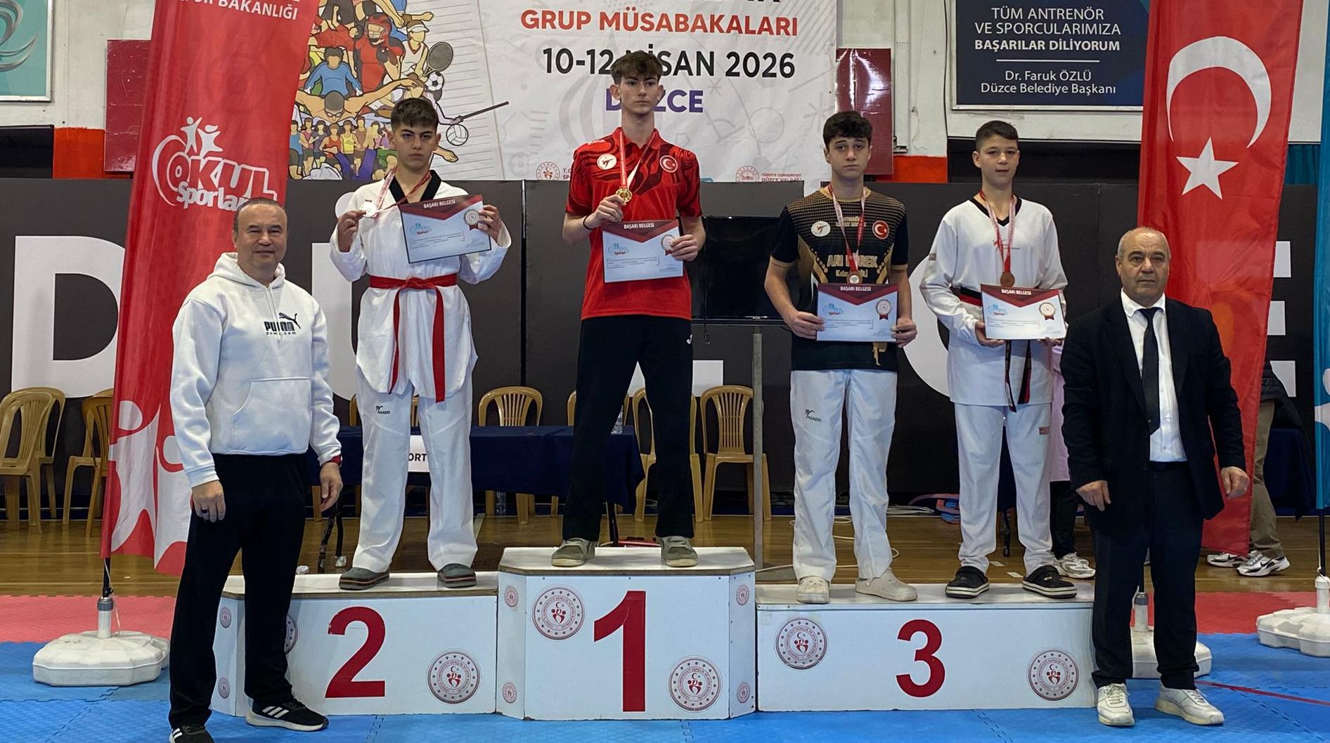 Rüzgar Balkan’ın başarısı