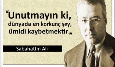 Sabahattin Ali anılıyor